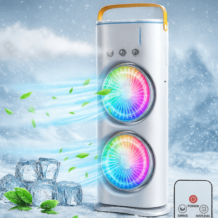 Portable Double-Ended Spray Fan